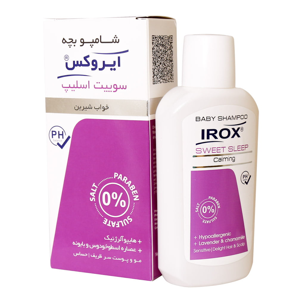 شامپو بچه سوییت اسلیپ ایروکس SWEET SLEEP CALMING BABY SHAMPOO IROX