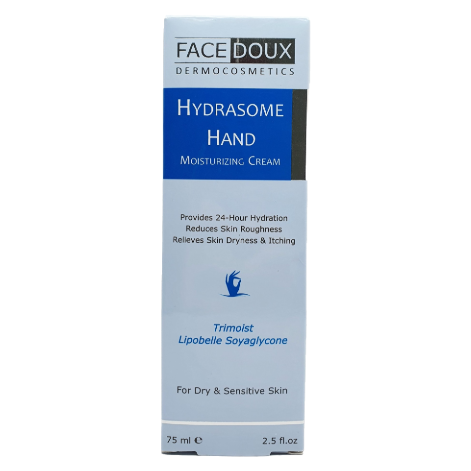 کرم مرطوب کننده دست فیس دوکس HYDRASOME HAND MOISTURIZING CREAM FACEDOUX