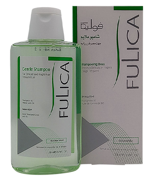 شامپو ملایم جهت مصرف روزانه فولیکا GENTLE SHAMPOO FULICA