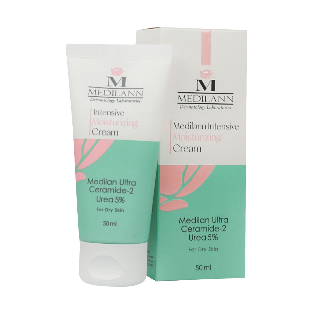 کرم مرطوب کننده پوست خشک و نرمال مديلن INTENSIVE MOISTURIZING CREAM MEDILANN