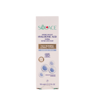 ژل کرم آبرسان هیالورونیک سولس hydro boost hyaluronic acid solace