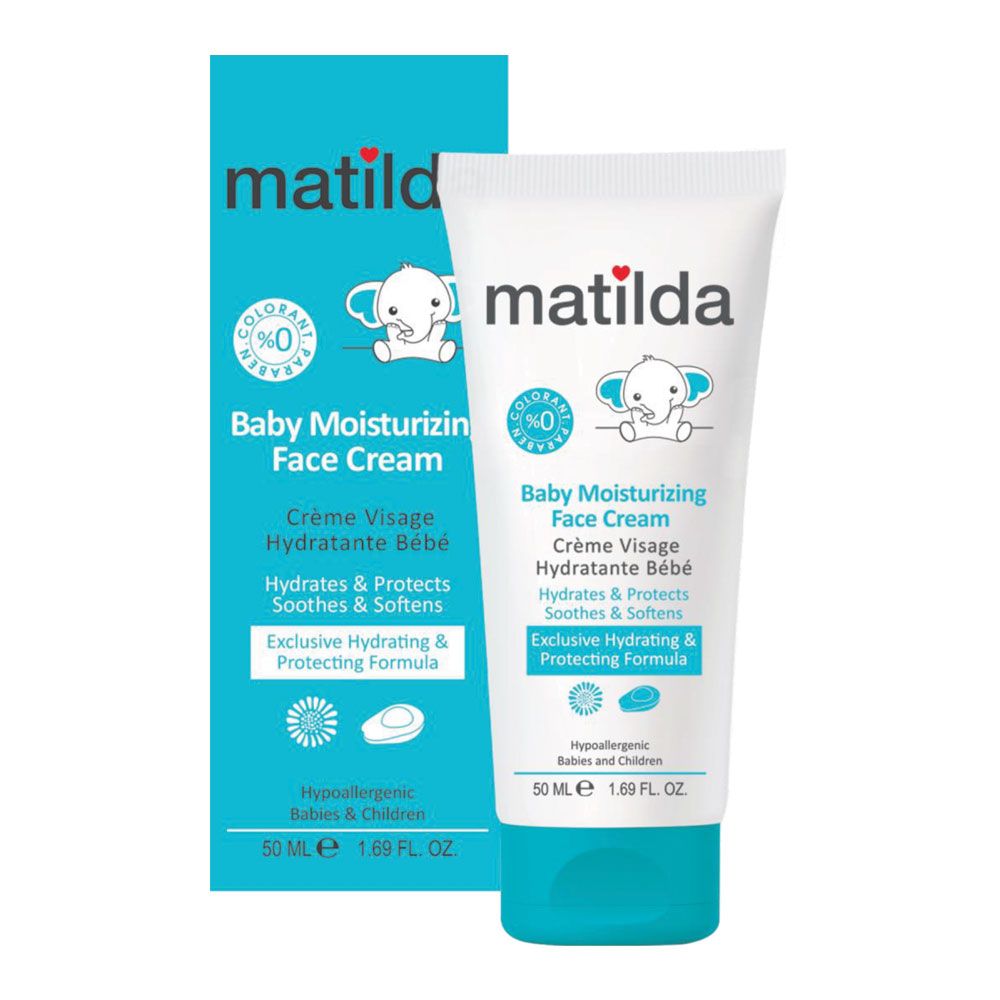 کرم مرطوب کننده صورت کودک ماتیلدا BABY MOISTURIZING FACE CREAM MATILDA