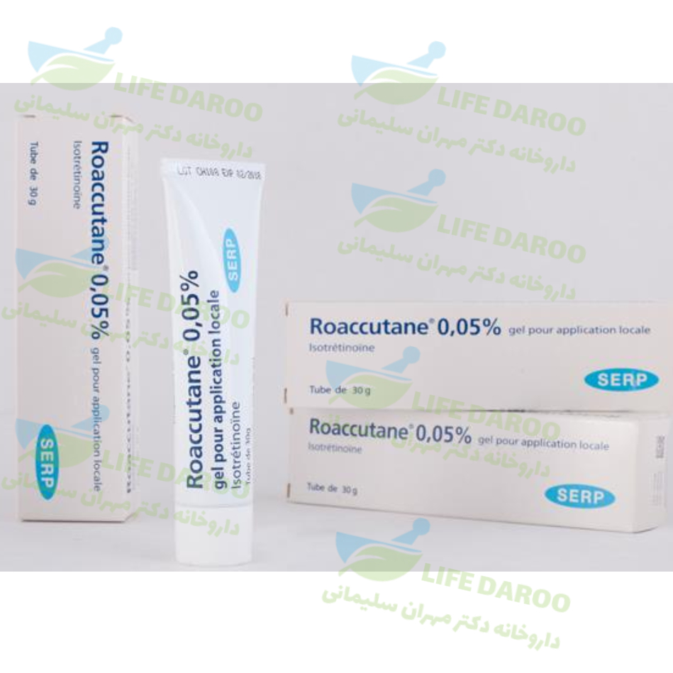 ژل موضعی ضد آکنه رواکوتان پارس بهروزان جم