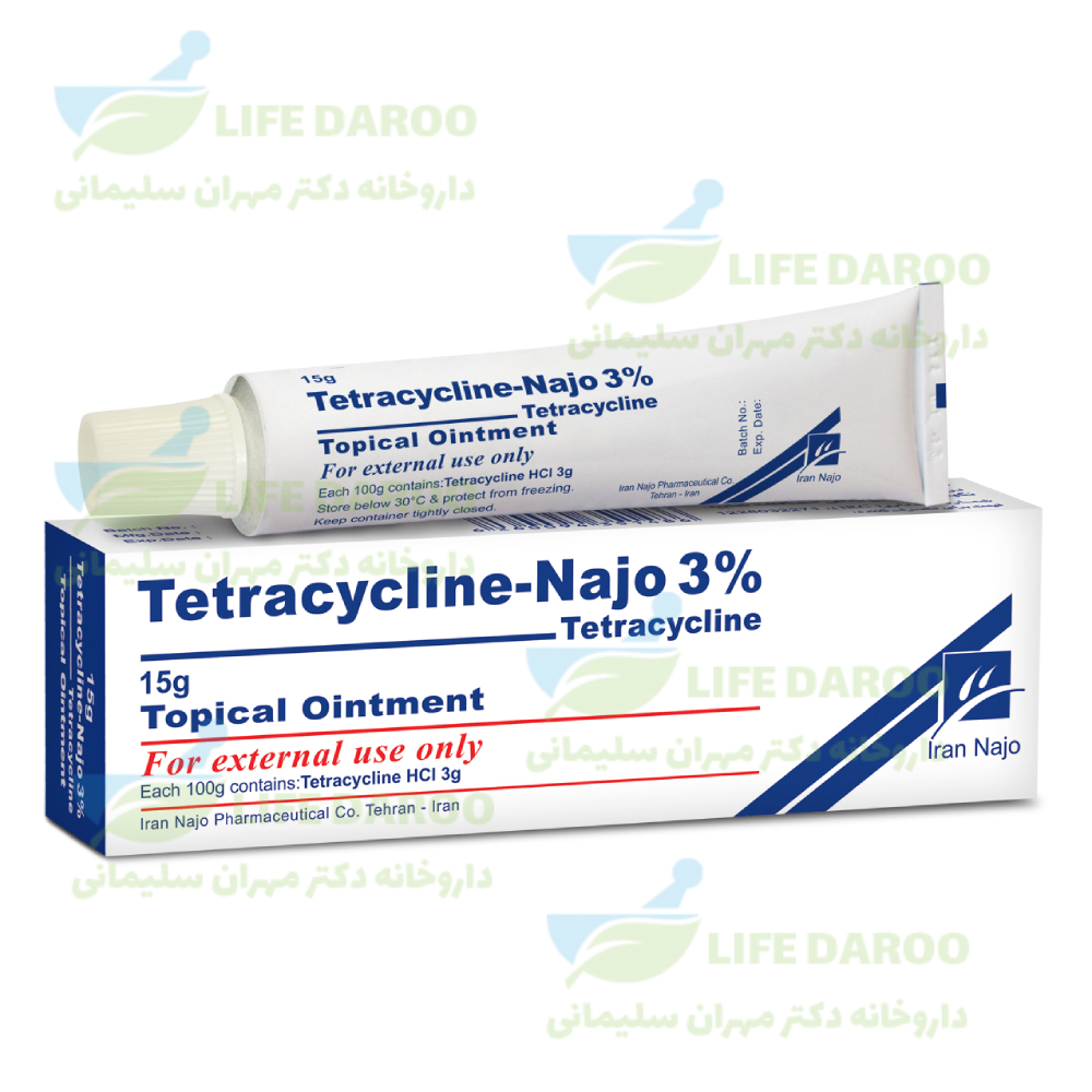 پماد تتراسیکلین 3 درصد ایران ناژو