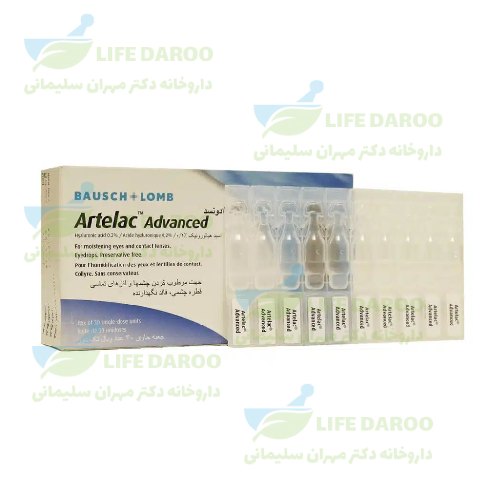 اشک مصنوعی آرتلاک ادونسد بوش اند لومب