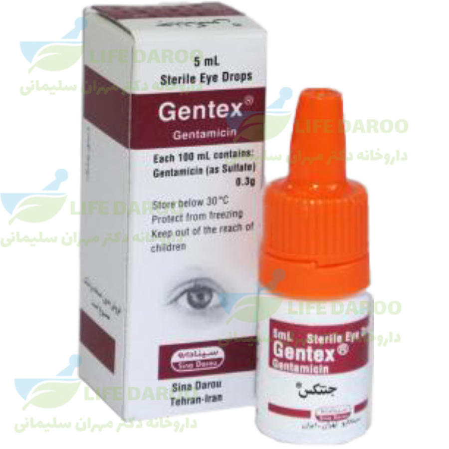 قطره چشمی جنتکس سینا دارو