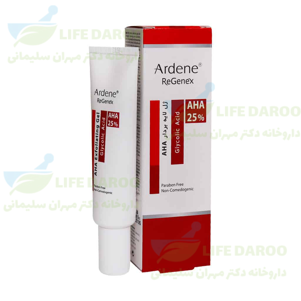 ژل لایه بردار صورت 25 درصد آ اچ آ ریجنکس آردن
