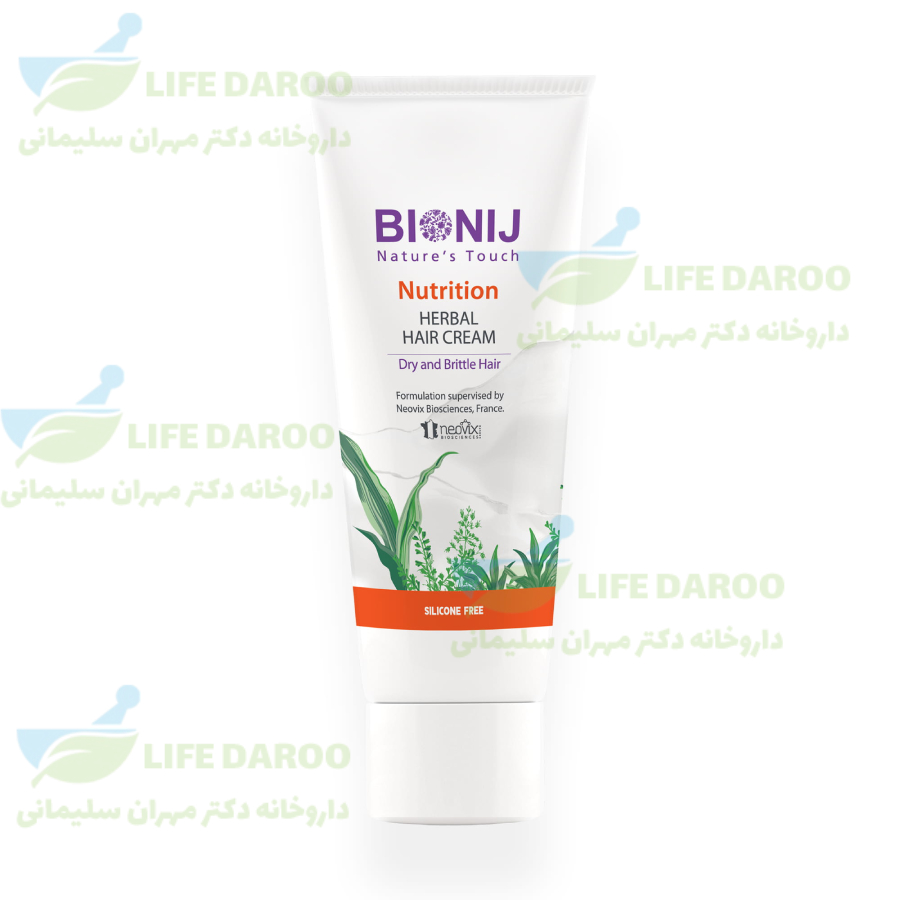 کرم مو گیاهی موی خشک و شکننده بیونیج