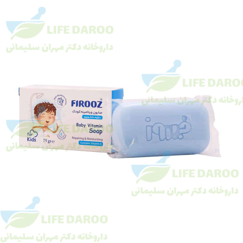 صابون بچه حاوی ویتامین ای فیروز