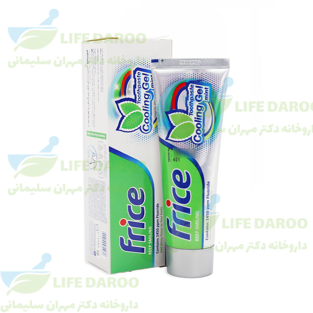 خمیر دندان ژل بزرگسال فریس با طعم نعنا