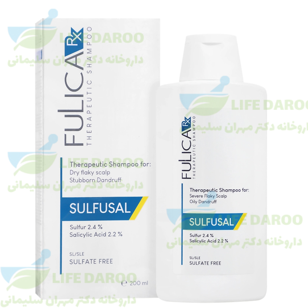 شامپو فاقد سولفات سولفوسال فولیکا آر ایکس