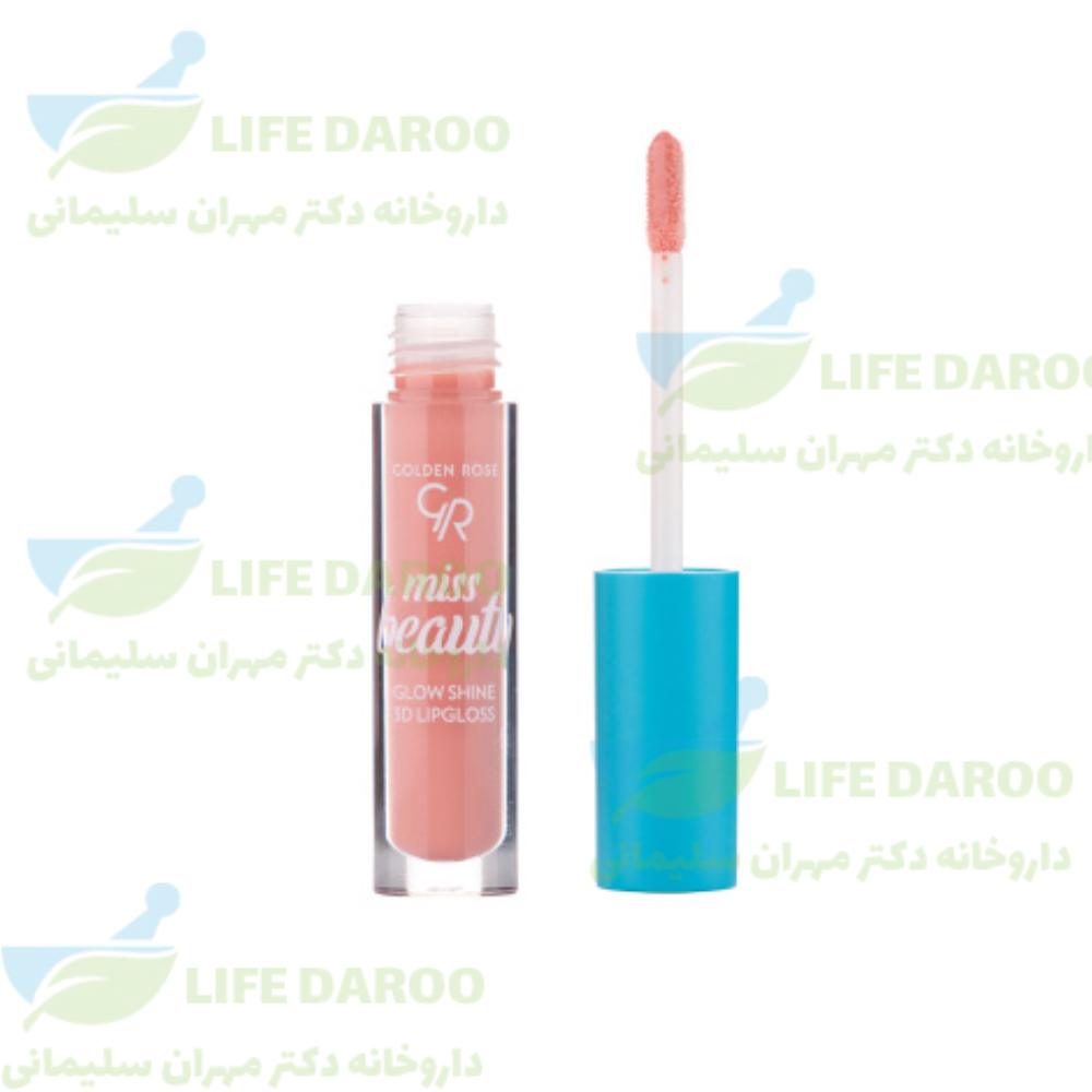 رژلب مایع مدل Miss Beauty گلدن رز