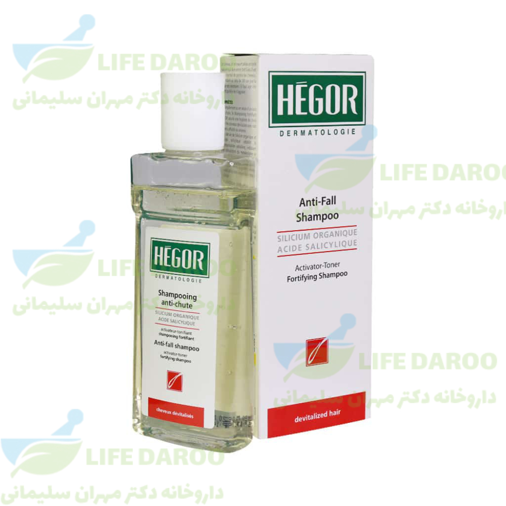 شامپو تقویت کننده و ضد ریزش آنتی شوت هگور