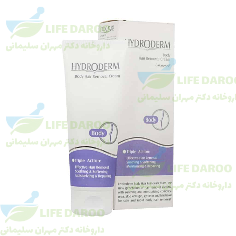 کرم موبر بدن هیدرودرم