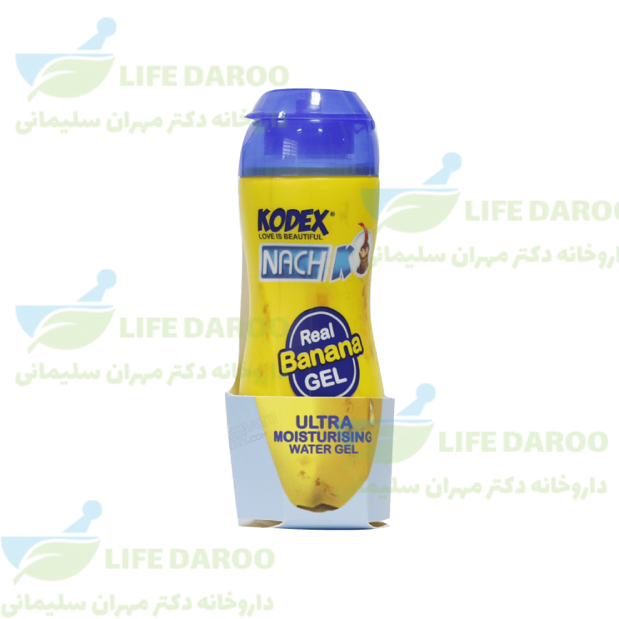 ژل روان کننده بانوان با طعم موز ناچ کی کدکس