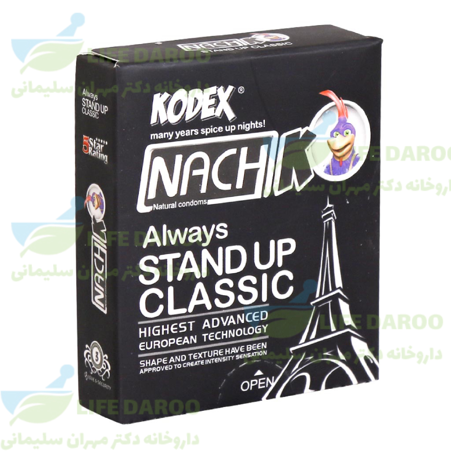 کاندوم کدکس مدل استند آپ کلاسیک
