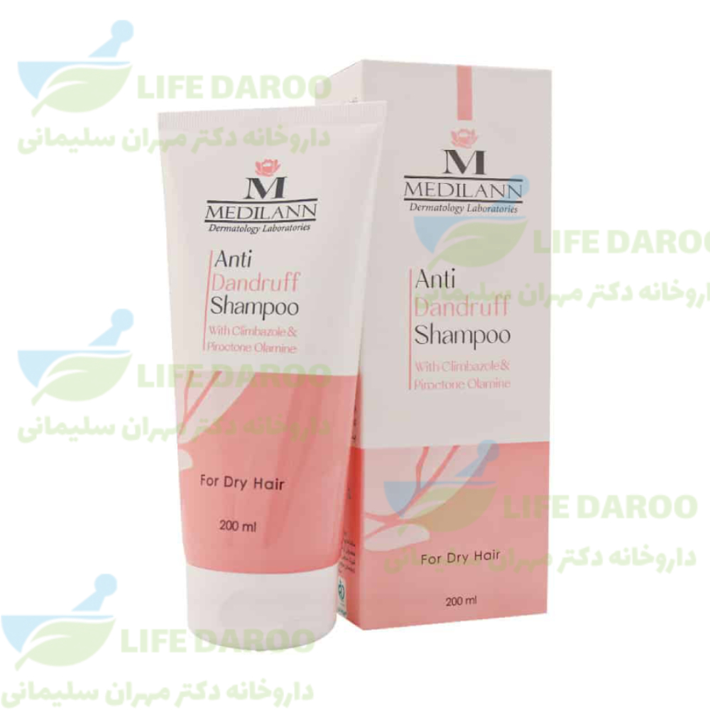 شامپو ضد ریزش موهای خشک مدیلن