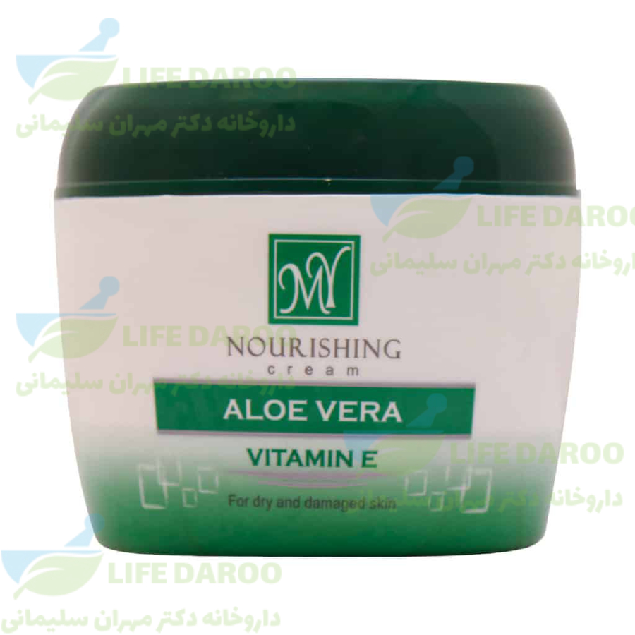 کرم دست و صورت آلوئه ورا پوست خشک و آسیب دیده مای