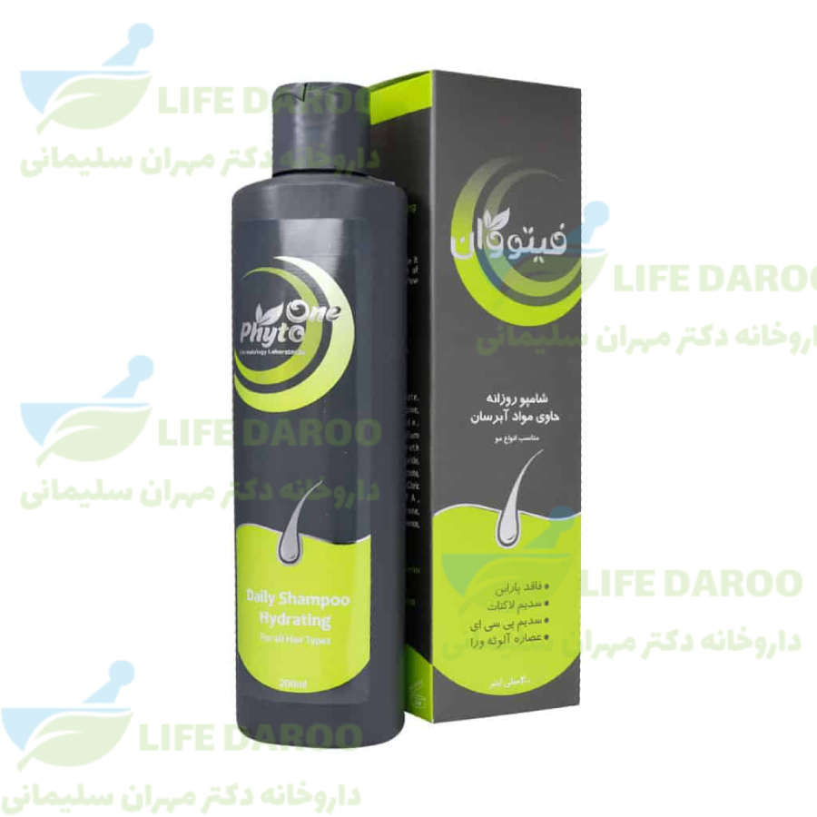شامپو روزانه حاوی مواد آبرسان فیتو وان