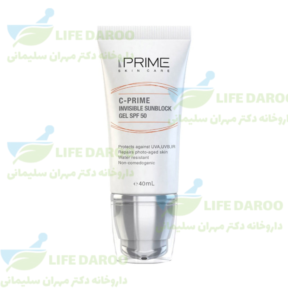 ژل ضد آفتاب ویتامین سی SPF50 پرایم