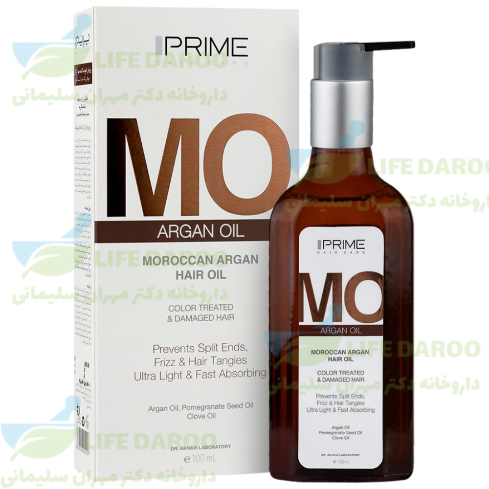 روغن تقویت کننده مو آرگان پرایم
