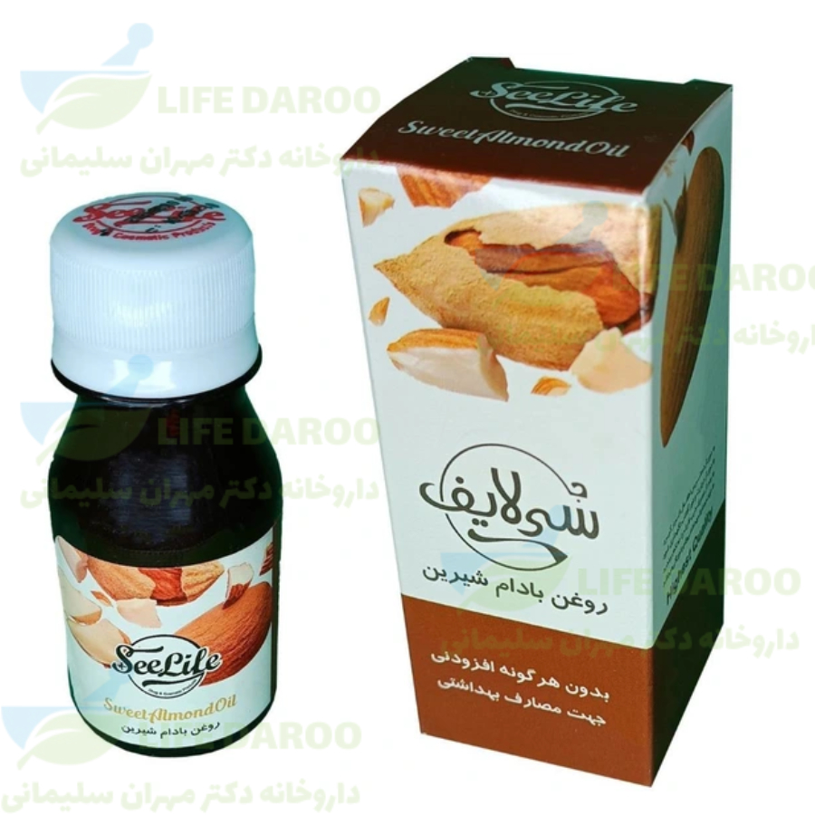 روغن بادام شیرین جی سی لایف
