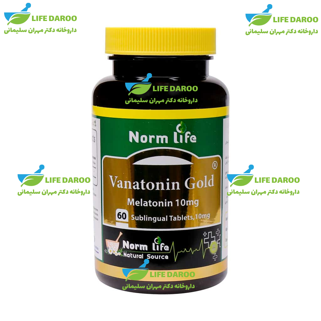 قرص زیر زبانی واناتونین گلد 10 نورم لایف